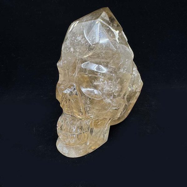 Elestial Flames Citrine Skull - Image 5