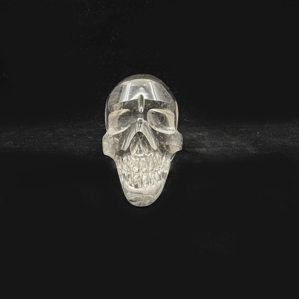 Clear Quartz Skull #3 - Image 3