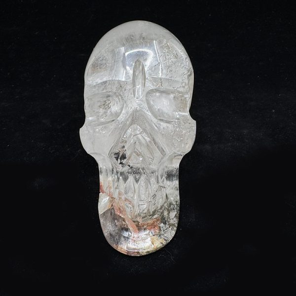 Clea Quartz Skull with Lodolite