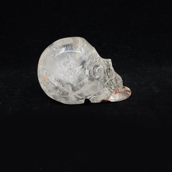 Clea Quartz Skull with Lodolite - Image 4