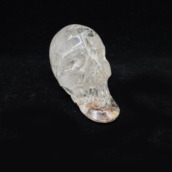 Clea Quartz Skull with Lodolite - Image 5