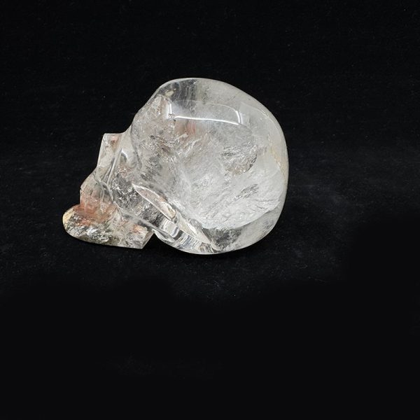 Clea Quartz Skull with Lodolite - Image 6