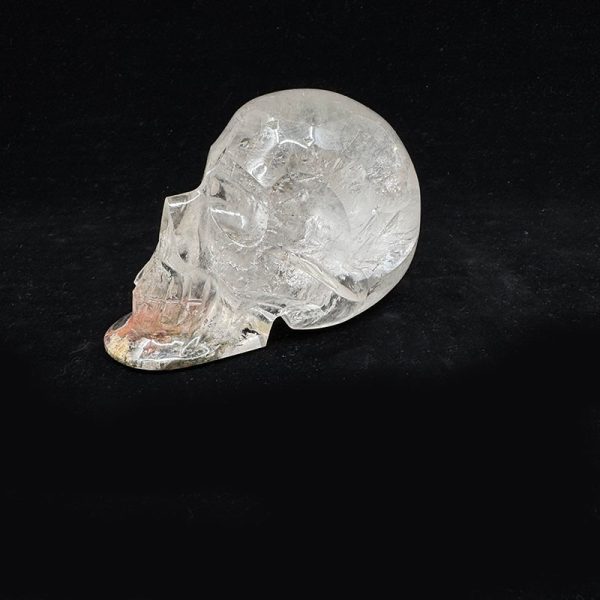 Clea Quartz Skull with Lodolite - Image 7