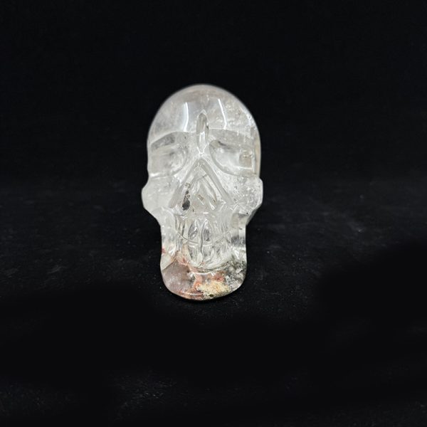 Clea Quartz Skull with Lodolite - Image 8